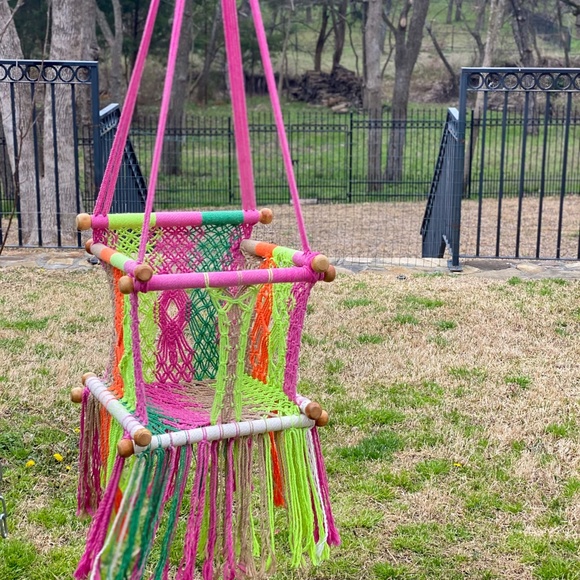 Baby Macrame Swing - Picture 2 of 2